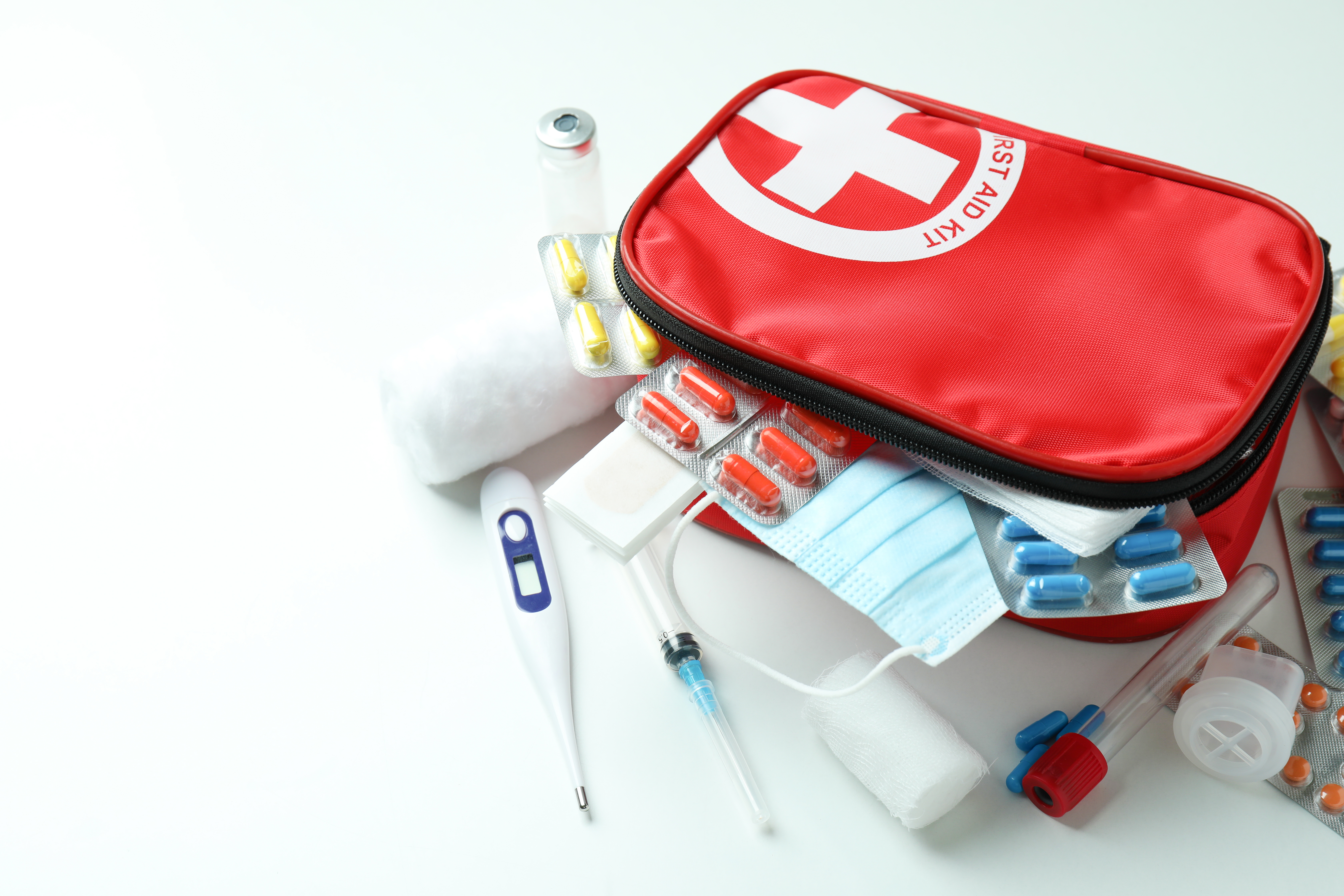 Medical kit background